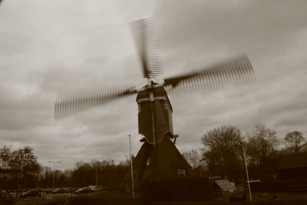 Windmill on the outskirts of Gorinchem